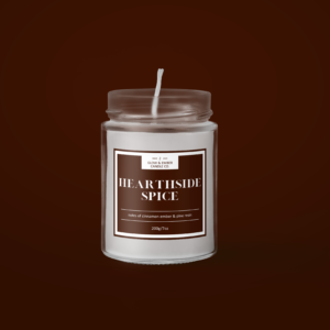 hearthside spice candle