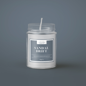 sandalwood driftwood candle